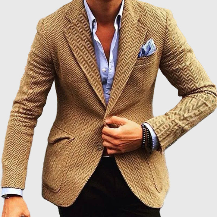 Emilio | Blazer de lana vintage con solapa clásica