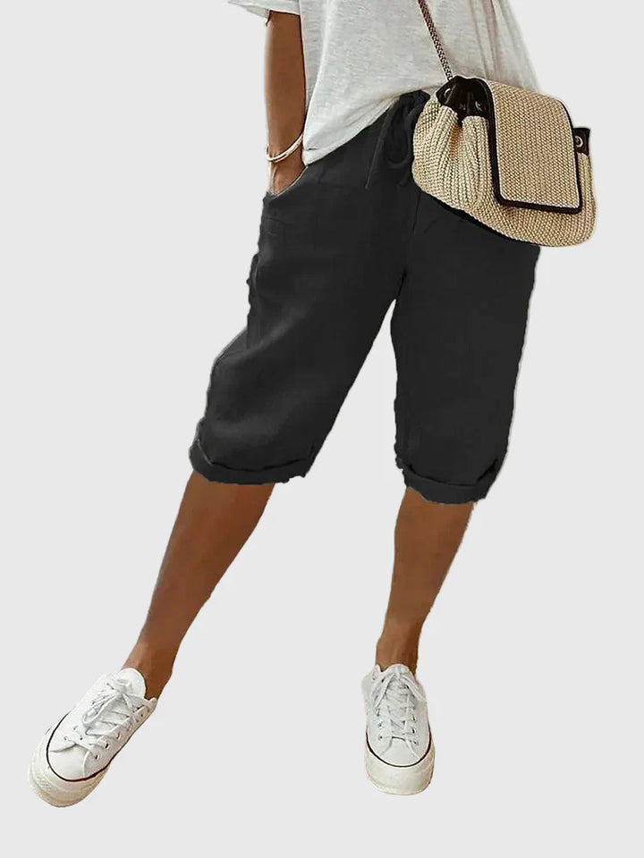 Selena | Pantalones Cortos Confort Suaves y Ajustados