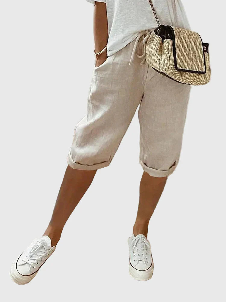 Selena | Pantalones Cortos Confort Suaves y Ajustados