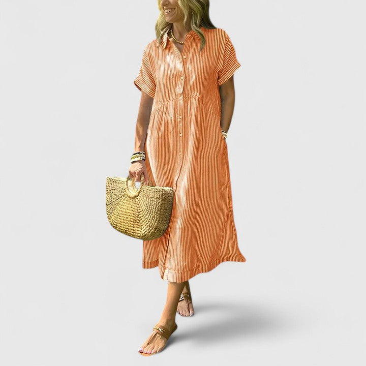 Caprice | Vestido Midi Cómodo