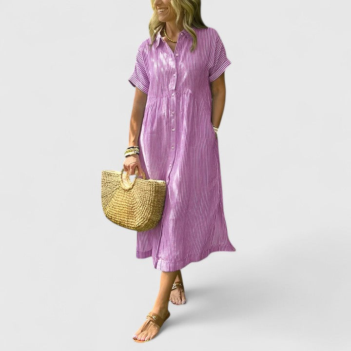 Caprice | Vestido Midi Cómodo