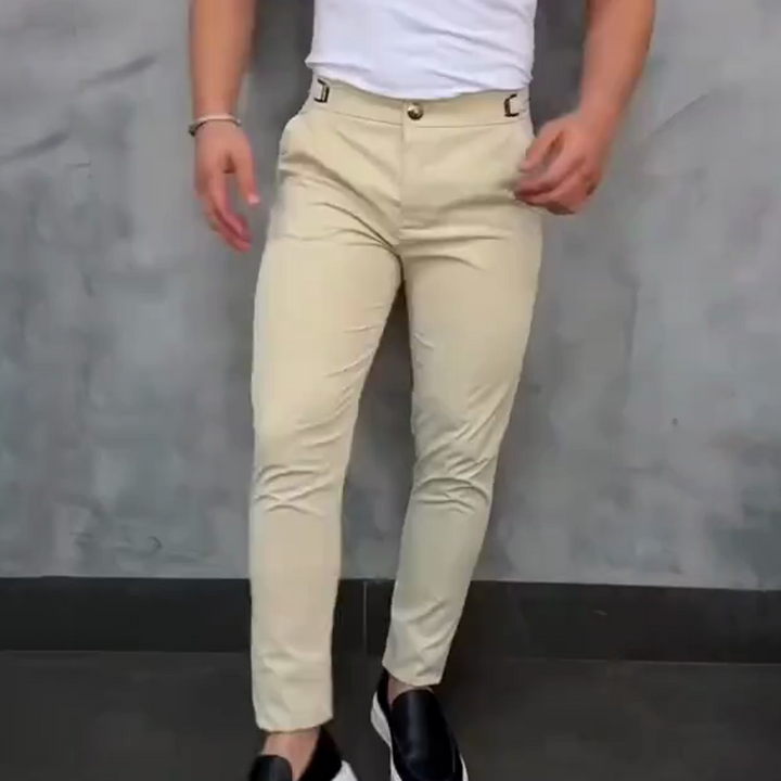 Taviero | Pantalones Slim Fit de Stretch para Hombre