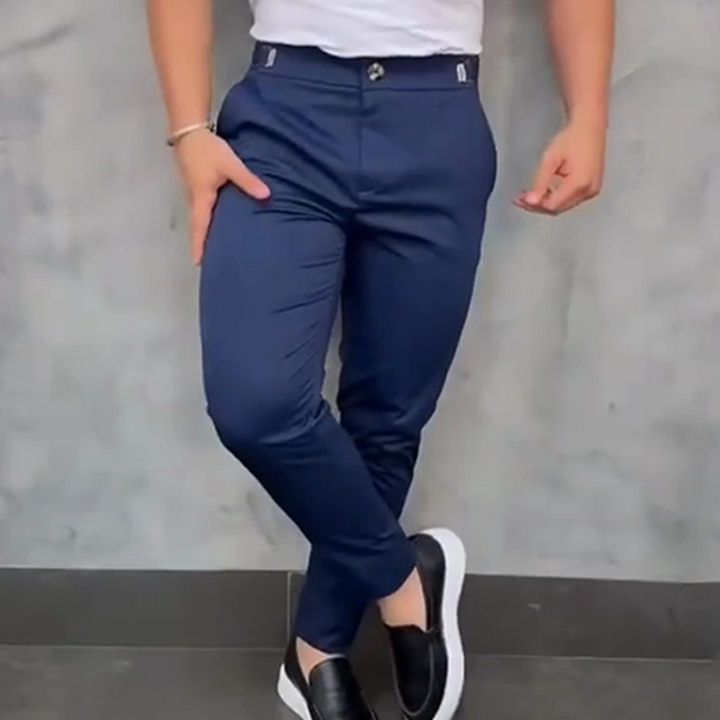 Taviero | Pantalones Slim Fit de Stretch para Hombre