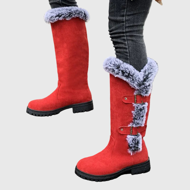 Evelyn | Botas de Nieve de Felpa para Invierno