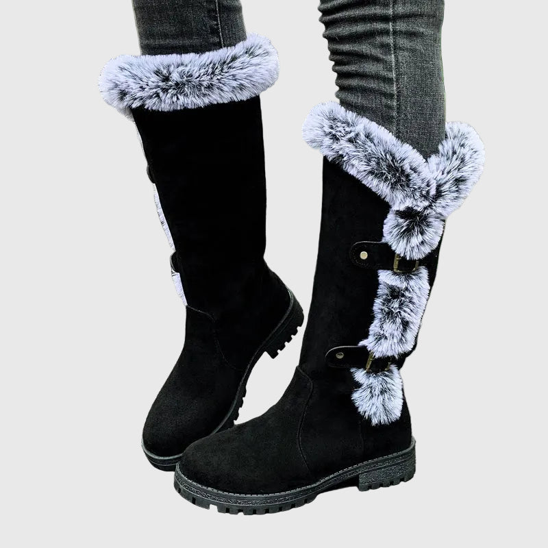 Evelyn | Botas de Nieve de Felpa para Invierno
