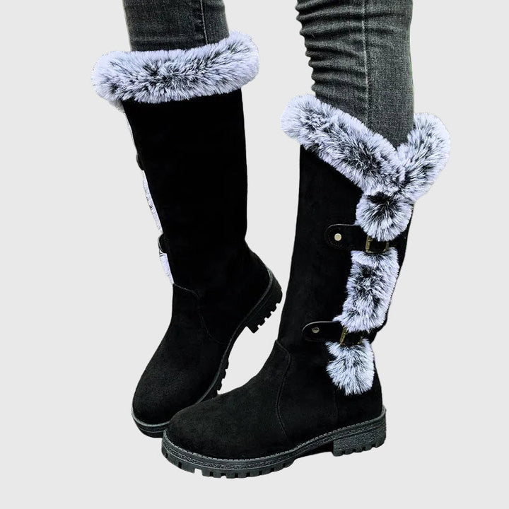 Evelyn | Botas de Nieve de Felpa para Invierno