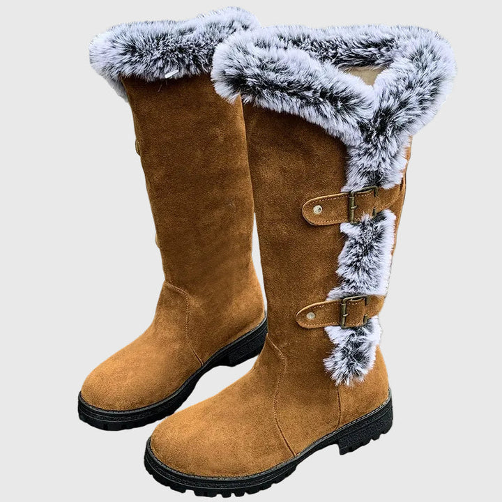 Evelyn | Botas de Nieve de Felpa para Invierno