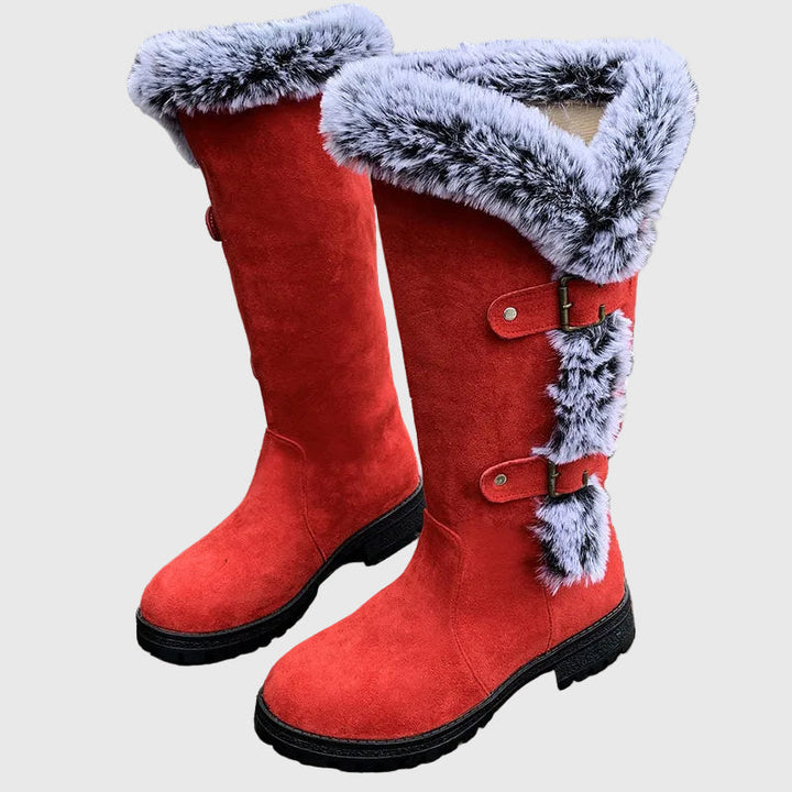 Evelyn | Botas de Nieve de Felpa para Invierno